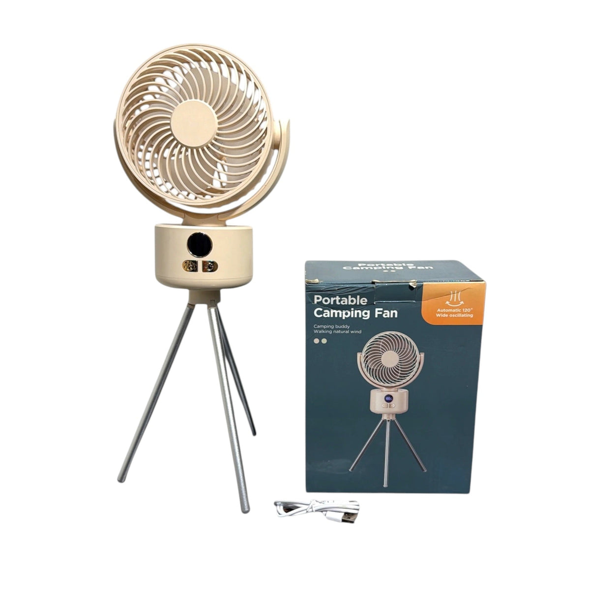 Mini Rechargeable Portable Fan – USB Rechargeable Handheld & Desktop Cooling Fan – LE-03