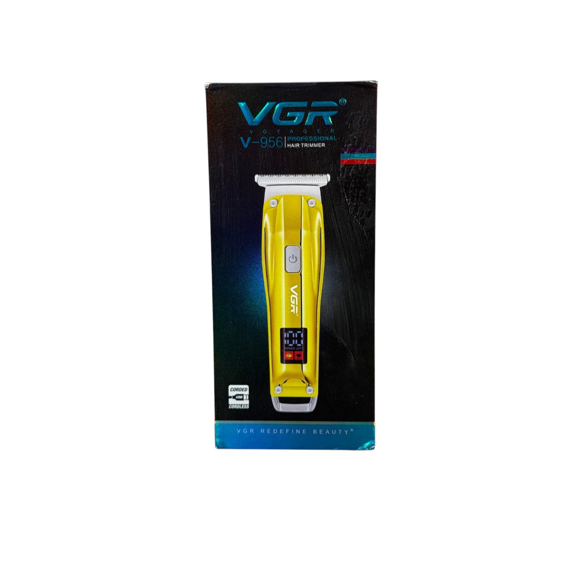 Professional Rechargeable Hair & Beard Trimmer – Precision Grooming Kit – LE-46