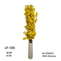 Artificial Green Floral Arrangement with Decorative Designer Pot – Modern Home Décor – LF-125