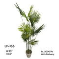 Artificial Green Floral Arrangement with Decorative Designer Pot – Modern Home Décor – LF-166