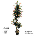 Artificial Green Floral Arrangement with Decorative Designer Pot – Modern Home Décor – LF-188
