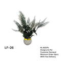 Artificial Green Floral Arrangement with Decorative Designer Pot – Modern Home Décor – LF-26