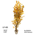 Artificial Green Floral Arrangement with Decorative Designer Pot – Modern Home Décor – LF-65