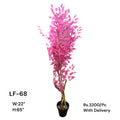 Artificial Green Floral Arrangement with Decorative Designer Pot – Modern Home Décor – LF-68