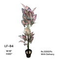 Artificial Green Floral Arrangement with Decorative Designer Pot – Modern Home Décor – LF-84